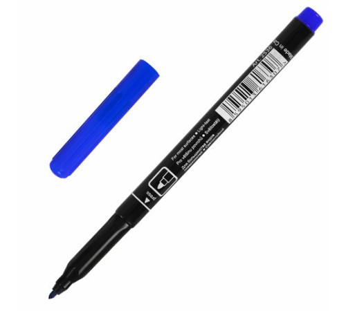 Маркер перманентный CENTROPEN 2536, СИНИЙ, тонкий наконечник, 1 мм, трехгранная зона захвата, 6 2536 0106 Маркер перманентный CENTROPEN 2536, СИНИЙ, тонкий наконечник, 1 мм, трехгранная зона захвата, 6 2536 0106