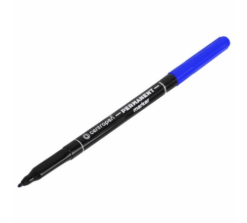 Маркер перманентный CENTROPEN 2536, СИНИЙ, тонкий наконечник, 1 мм, трехгранная зона захвата, 6 2536 0106 Маркер перманентный CENTROPEN 2536, СИНИЙ, тонкий наконечник, 1 мм, трехгранная зона захвата, 6 2536 0106