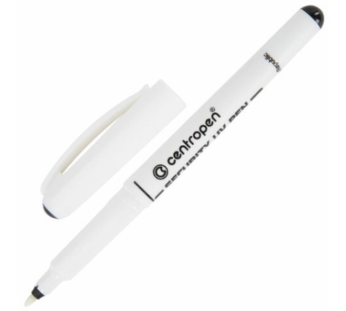 Маркер перманентный ультрафиолетовый CENTROPEN "Security UV", фонарик, 0,6-1 мм, 2699, 6 2699 0201