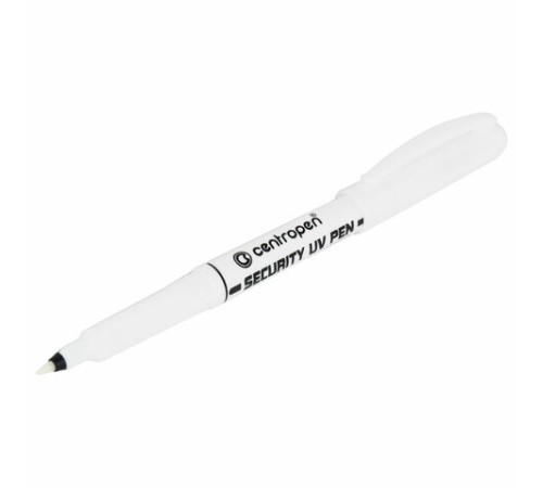 Маркер перманентный ультрафиолетовый CENTROPEN "Security UV", фонарик, 0,6-1 мм, 2699, 6 2699 0201
