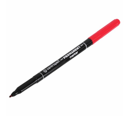 Маркер перманентный CENTROPEN 2536, КРАСНЫЙ, тонкий наконечник, 1 мм, трехгранная зона захвата, 6 2536 0104 Маркер перманентный CENTROPEN 2536, КРАСНЫЙ, тонкий наконечник, 1 мм, трехгранная зона захвата, 6 2536 0104
