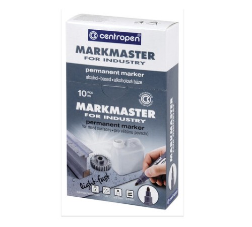 Маркер перманентный для промышленной маркировки ЧЕРНЫЙ CENTROPEN "Marksmaster", 2,5 мм, 8599, 5 8599 0112 Маркер перманентный для промышленной маркировки ЧЕРНЫЙ CENTROPEN "Marksmaster", 2,5 мм, 8599, 5 8599 0112