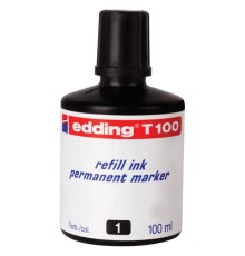 Чернила универсальные EDDING 100, 100 мл, черные, E-T100/1