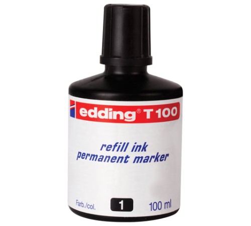 Чернила универсальные EDDING 100, 100 мл, черные, E-T100/1