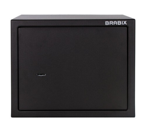 Сейф мебельный BRABIX "SF-280KL", 280х350х300 мм, ключевой замок, черный, 291148, S103BR212314 Сейф мебельный BRABIX "SF-280KL", 280х350х300 мм, ключевой замок, черный, 291148, S103BR212314