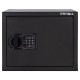 Сейф мебельный BRABIX "SF-280EL", 280х350х300 мм, электронный замок, черный, 291149, S103BR212414