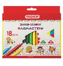 Фломастеры ПИФАГОР 