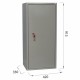 Шкаф металлический для документов BRABIX "KBS-041Т", 913х420х350 мм, 21 кг, трейзер, сварной, 291153