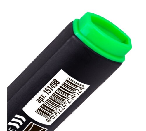 Текстовыделитель STAFF College "STICK HL-497", ЗЕЛЕНЫЙ, 1-4 мм, 151498
