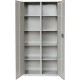 Шкаф металлический для документов BRABIX "KBS-10", 1803х880х390 мм, 77 кг, 2 отделения, сварной, 291159