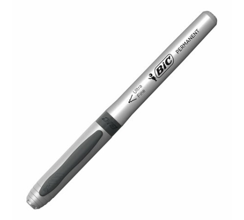 Маркер перманентный BIC "Intensity Ultra Fine", ЧЕРНЫЙ, тонкий наконечник 0,8 мм, 8290801