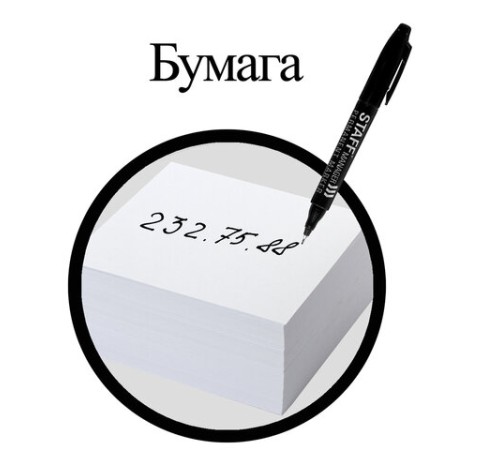 Маркер перманентный двусторонний STAFF "Manager" PM-625, ЧЕРНЫЙ, наконечники 0,8 мм / 2,2 мм, 151625 Маркер перманентный двусторонний STAFF "Manager" PM-625, ЧЕРНЫЙ, наконечники 0,8 мм / 2,2 мм, 151625