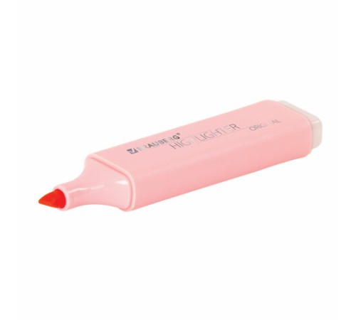 Текстовыделитель BRAUBERG "ORIGINAL PASTEL", ПАСТЕЛЬНЫЙ РОЗОВЫЙ, линия 1-5 мм, 151693 Текстовыделитель BRAUBERG "ORIGINAL PASTEL", ПАСТЕЛЬНЫЙ РОЗОВЫЙ, линия 1-5 мм, 151693