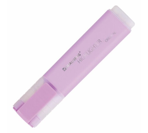 Текстовыделитель BRAUBERG "ORIGINAL PASTEL", ЛАВАНДОВЫЙ, линия 1-5 мм, 151695 Текстовыделитель BRAUBERG "ORIGINAL PASTEL", ЛАВАНДОВЫЙ, линия 1-5 мм, 151695