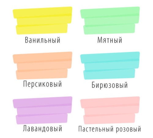 Набор текстовыделителей 6 ЦВЕТОВ, BRAUBERG "ORIGINAL PASTEL", линия письма 1-5 мм, 151698 Набор текстовыделителей 6 ЦВЕТОВ, BRAUBERG "ORIGINAL PASTEL", линия письма 1-5 мм, 151698