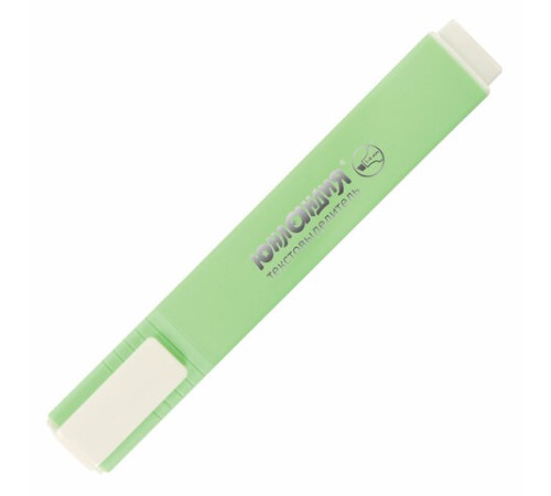Текстовыделитель ЮНЛАНДИЯ "COLORSTAR PASTEL", МЯТА, линия 1-4 мм, 151711