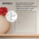 Сейф мебельный BRABIX "D-40m", 400х400х366 мм, 13 кг, ключевой замок, крепление к стене, 291164
