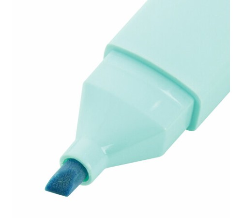Текстовыделитель ЮНЛАНДИЯ "COLORSTAR PASTEL", БИРЮЗОВЫЙ, линия 1-4 мм, 151713