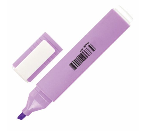 Текстовыделитель ЮНЛАНДИЯ "COLORSTAR PASTEL", ЛАВАНДОВЫЙ, линия 1-4 мм, 151714