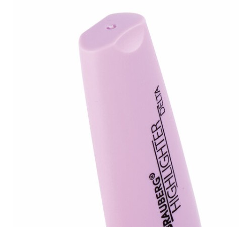 Текстовыделитель BRAUBERG "DELTA PASTEL", ЛАВАНДОВЫЙ, линия 1-5 мм, 151733