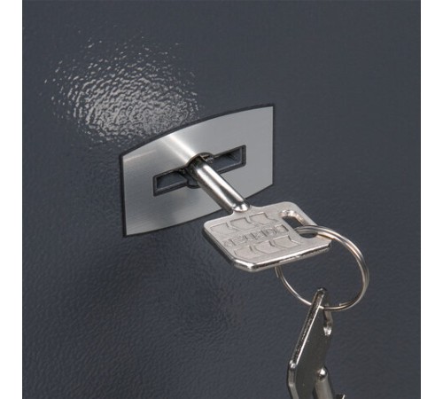 Сейф BRABIX "КМ-310", 310х430х375 мм, 20 кг, ключевой замок + полка, крепление к стене, 291166 Сейф BRABIX "КМ-310", 310х430х375 мм, 20 кг, ключевой замок + полка, крепление к стене, 291166