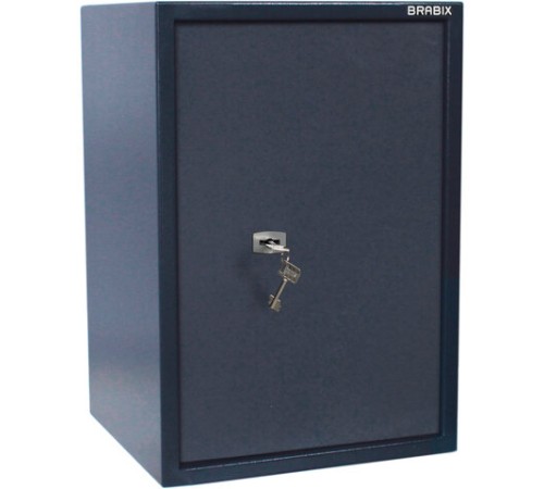 Сейф BRABIX "КМ-620Т", 620х430х375 мм, 35 кг, ключевой замок + полка, трейзер, крепление к стене, 291167 Сейф BRABIX "КМ-620Т", 620х430х375 мм, 35 кг, ключевой замок + полка, трейзер, крепление к стене, 291167