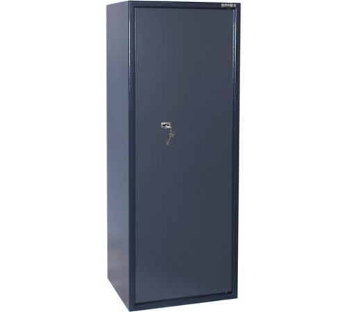 Сейф BRABIX "КМ-1200Т", 1200х475х400 мм, 74 кг, ключевой замок, трейзер, крепление к стене, 291169