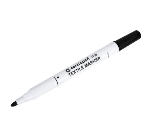 Маркеры для ткани 10 ЦВЕТОВ CENTROPEN "Textile Marker", круглый наконечник, 1,8 мм, 2739/10, 5 2739 1001