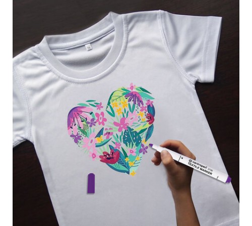 Маркеры для ткани 10 ЦВЕТОВ CENTROPEN "Textile Marker", круглый наконечник, 1,8 мм, 2739/10, 5 2739 1001