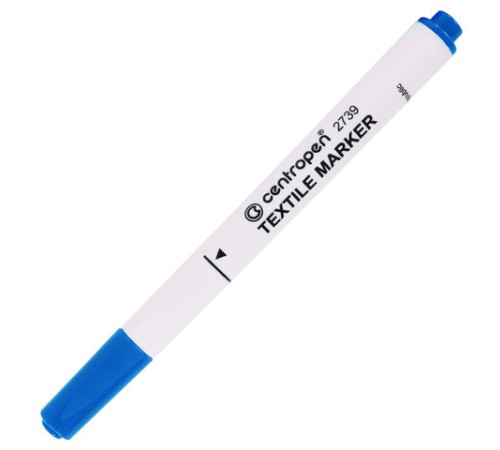 Маркеры для ткани 10 ЦВЕТОВ CENTROPEN "Textile Marker", круглый наконечник, 1,8 мм, 2739/10, 5 2739 1001