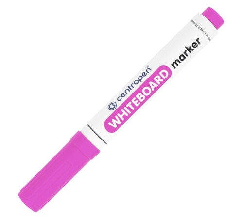 Маркер стираемый для белой доски РОЗОВЫЙ CENTROPEN "Dry-Wipe", круглый наконечник, 2,5 мм, 8559, 5 8559 0103