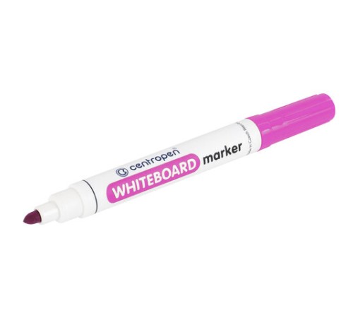 Маркер стираемый для белой доски РОЗОВЫЙ CENTROPEN "Dry-Wipe", круглый наконечник, 2,5 мм, 8559, 5 8559 0103