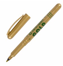 Маркер для декорирования ЗОЛОТОЙ CENTROPEN, круглый наконечник, 1 мм, 2670, 6 2670 0195