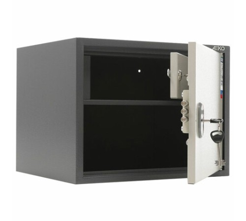 Шкаф металлический для документов AIKO "SL-32Т" ГРАФИТ, 320х420х350 мм, 11 кг, S10799030502