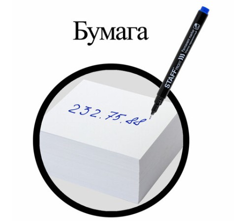 Маркер перманентный НАБОР 4 ЦВЕТА, STAFF "Profit PM-105", тонкий металлический наконечник 0,5 мм, 152173 Маркер перманентный НАБОР 4 ЦВЕТА, STAFF "Profit PM-105", тонкий металлический наконечник 0,5 мм, 152173