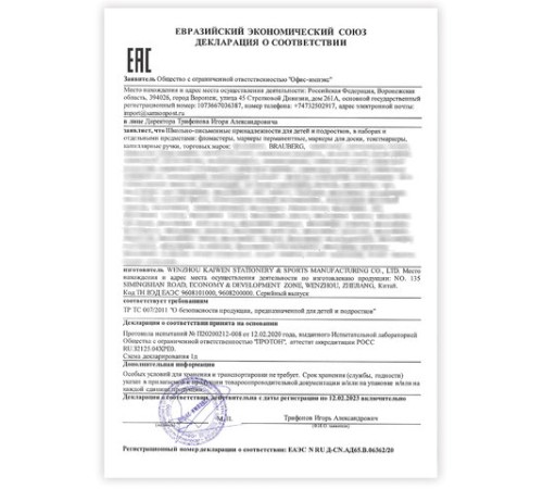 Фломастеры смываемые детские, противоударный наконечник, 6 цветов, BRAUBERG KIDS, ПВХ-упаковка с европодвесом, 152178