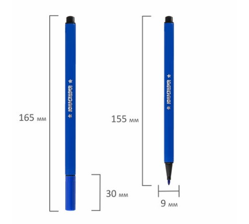Фломастеры ЮНЛАНДИЯ 