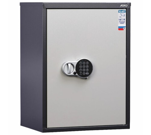 Шкаф металлический для документов AIKO "SL-65ТEL" ГРАФИТ, 630х460х340 мм, 17 кг, S10799060902