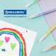 Фломастеры 6 неоновых + 6 пастельных, вентилируемый колпачок BRAUBERG "PREMIUM", картонная коробка, 152198