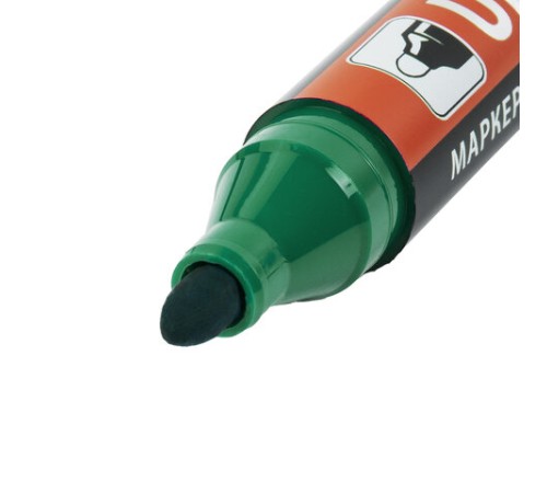 Маркер перманентный ULTRA MARKER, ЗЕЛЕНЫЙ, 3,5 мм, с клипом, BRAUBERG, 152207 Маркер перманентный ULTRA MARKER, ЗЕЛЕНЫЙ, 3,5 мм, с клипом, BRAUBERG, 152207