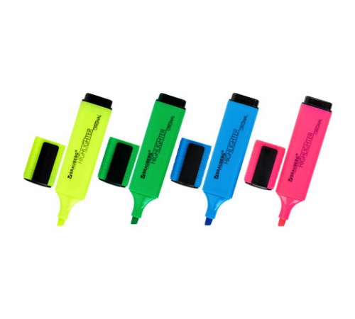 Набор текстовыделителей 4 ЦВЕТА, BRAUBERG "ORIGINAL NEON", линия письма 1-5 мм, 152215 Набор текстовыделителей 4 ЦВЕТА, BRAUBERG "ORIGINAL NEON", линия письма 1-5 мм, 152215