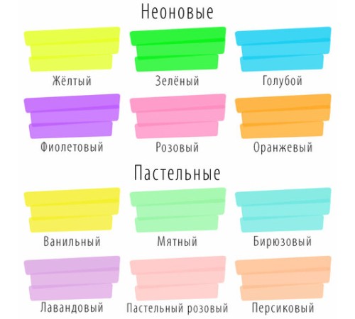 Набор текстовыделителей 12 ЦВЕТОВ на подставке, BRAUBERG "ORIGINAL NEON", линия письма 1-5 мм, 152217 Набор текстовыделителей 12 ЦВЕТОВ на подставке, BRAUBERG "ORIGINAL NEON", линия письма 1-5 мм, 152217