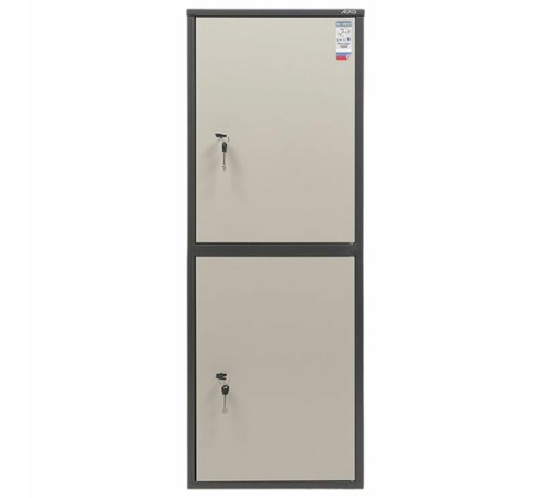 Шкаф металлический для документов AIKO "SL-125/2Т" ГРАФИТ, 1252х460х340 мм, 31 кг, сварной, S10799132502 Шкаф металлический для документов AIKO "SL-125/2Т" ГРАФИТ, 1252х460х340 мм, 31 кг, сварной, S10799132502