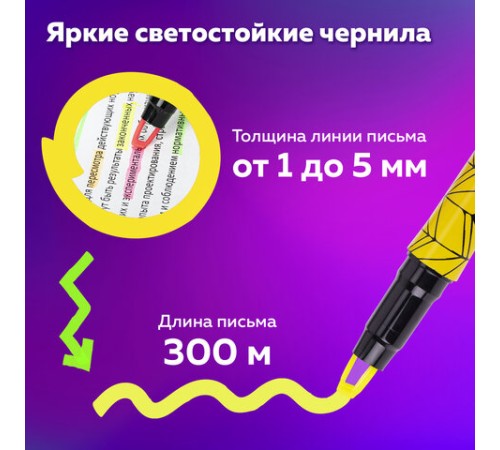 Набор текстовыделителей с прозрачным наконечником 4 ЦВЕТА, BRAUBERG "Clear", линия 1-5 мм, 152426 Набор текстовыделителей с прозрачным наконечником 4 ЦВЕТА, BRAUBERG "Clear", линия 1-5 мм, 152426