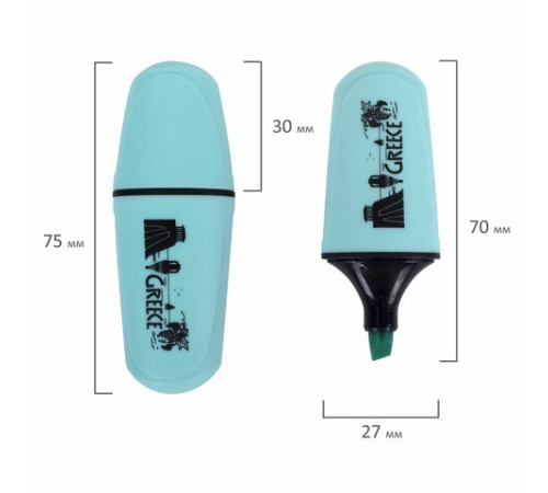 Текстовыделитель мини BRAUBERG "PASTEL Mini", АССОРТИ В ПЛАСТИКОВОЙ БАНКЕ, линия 1-5 мм, 152432 Текстовыделитель мини BRAUBERG "PASTEL Mini", АССОРТИ В ПЛАСТИКОВОЙ БАНКЕ, линия 1-5 мм, 152432