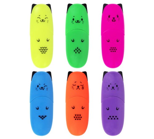 Текстовыделитель мини BRAUBERG KIDS "CUTE CATS NEON", АССОРТИ В ПЛАСТИКОВОЙ БАНКЕ, 1-5 мм, 152433 Текстовыделитель мини BRAUBERG KIDS "CUTE CATS NEON", АССОРТИ В ПЛАСТИКОВОЙ БАНКЕ, 1-5 мм, 152433