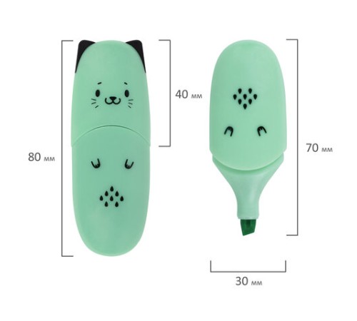 Текстовыделитель мини BRAUBERG KIDS "CUTE CATS PASTEL", АССОРТИ В ПЛАСТИКОВОЙ БАНКЕ, линия 1-5 мм, 152434. Текстовыделитель мини BRAUBERG KIDS "CUTE CATS PASTEL", АССОРТИ В ПЛАСТИКОВОЙ БАНКЕ, линия 1-5 мм, 152434.