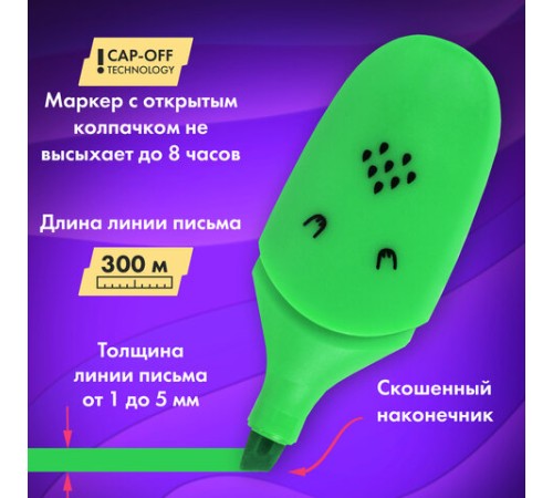 Набор текстовыделителей мини 6 ЦВЕТОВ BRAUBERG KIDS "CUTE CATS NEON", линия 1-5 мм, 152435 Набор текстовыделителей мини 6 ЦВЕТОВ BRAUBERG KIDS "CUTE CATS NEON", линия 1-5 мм, 152435