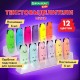 Набор текстовыделителей мини 12 ЦВЕТОВ BRAUBERG KIDS "CUTE CATS", линия 1-5 мм, 152437