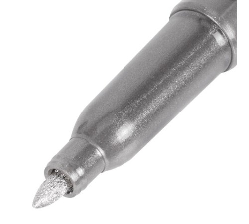 Маркер для декорирования и рисования СЕРЕБРИСТЫЙ BRAUBERG ART METALLIC, линия письма 1-3 мм, 152439 Маркер для декорирования и рисования СЕРЕБРИСТЫЙ BRAUBERG ART METALLIC, линия письма 1-3 мм, 152439